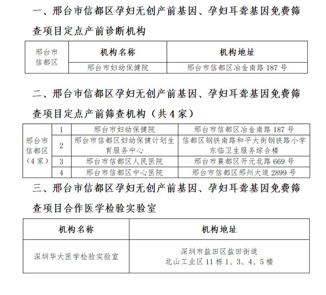 免费筛查！邢台两开云体育 kaiyun.