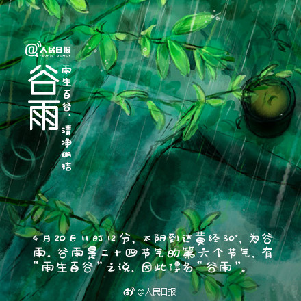 谷雨节气的习俗风俗 谷雨三候指的是什开云