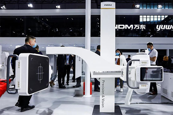 开云体育 开云平台中国国际医疗器械博览会在上海开幕医疗设备国产化加速--健康·生活--人民网(图3)