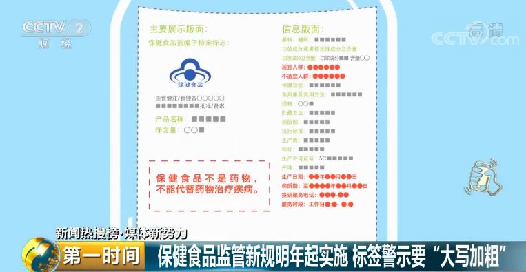 开云 开云体育官网保健品不是神药！明年起